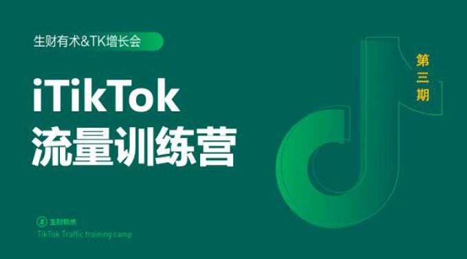 2020最新TikTok流量增长训练营（完结）附PPT-汇智资源网