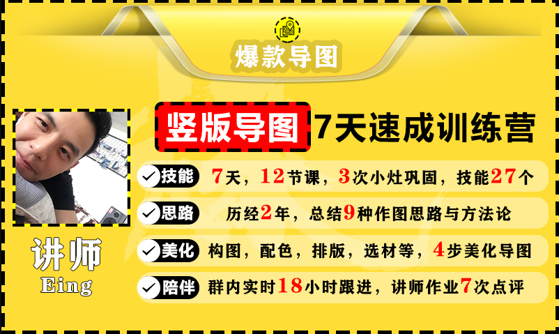 价值1388元【爆款导图】训练营 一张图吸粉800+，学完你也可以-汇智资源网