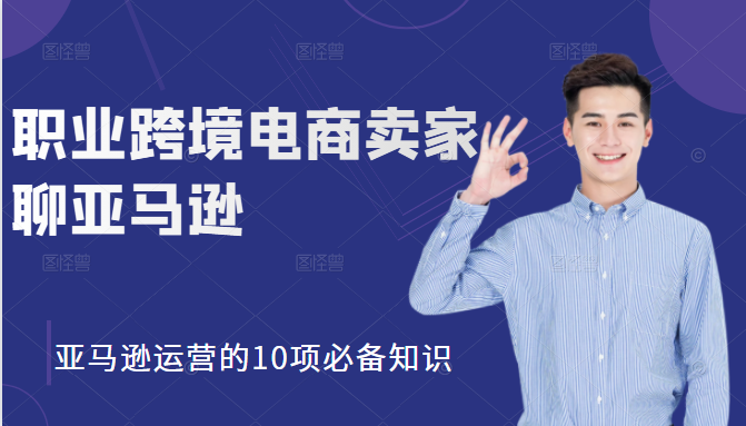 职业跨境电商卖家聊亚马逊：亚马逊运营的10项必备知识，12堂课让你看懂亚马逊运营-汇智资源网