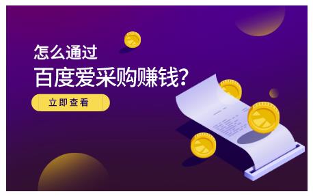 大王·怎么通过百度爱采购赚钱，已经通过百度爱采购完成200多万的销量-汇智资源网