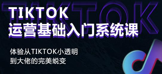 Tiktok实操进阶课程，体验从tiktok小透明到大佬的完美蜕变-汇智资源网