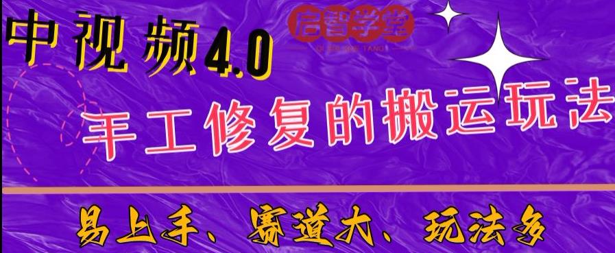 中视频4.0赛道：新手福音，入门简单，上手快【揭秘】-汇智资源网