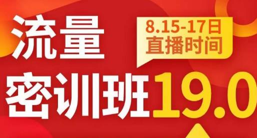 秋秋线上流量密训班19.0，打通流量关卡，线上也能实战流量破局-汇智资源网