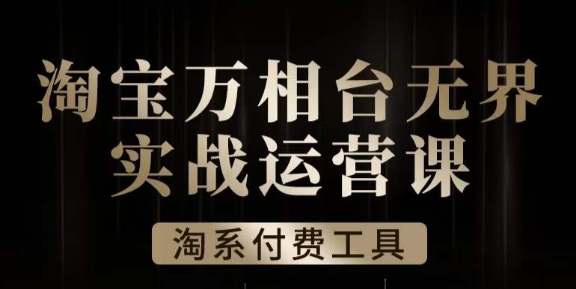 沧海·淘系万相台无界实战运营课，万相台无界实操全案例解析-汇智资源网