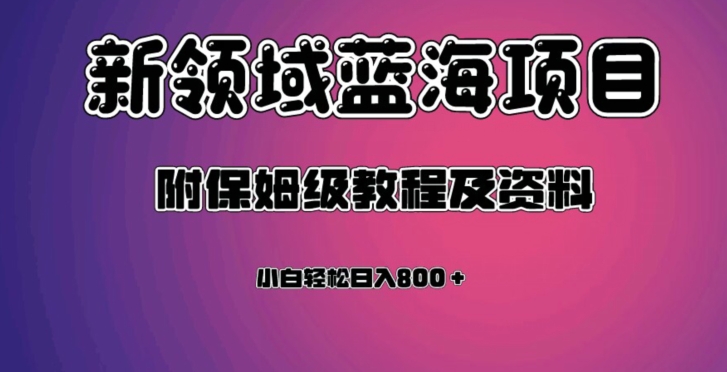 虚拟资源蓝海领域新项目，轻松日入800＋，附保姆级教程及资料-汇智资源网